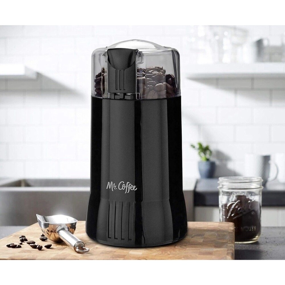 Mr. Coffee Coffee Grinder IDS 57 Electric Blade Grinder for Beans, Spices, Nuts
